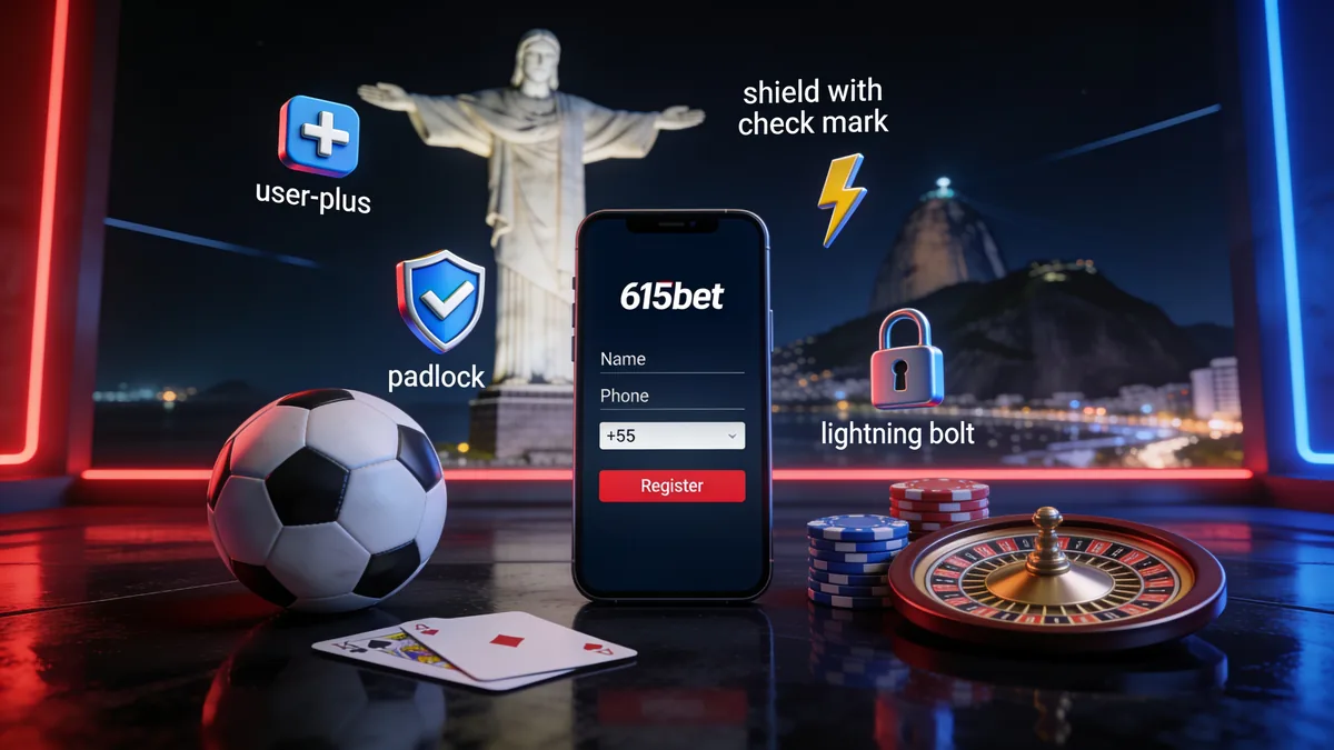 Como começar a apostar na 615bet Brasil: guia de 615bet para jogadores no Brasil